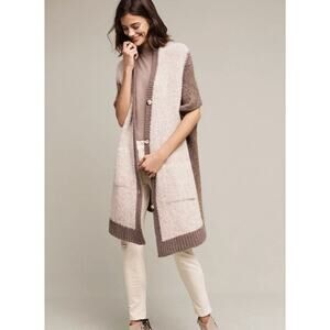 Anthropologie‎ sleeping on snow Oversized Cocoon Cardigan
